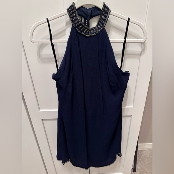 NBD Lourdes dress in Navy - Picture 1 of 12